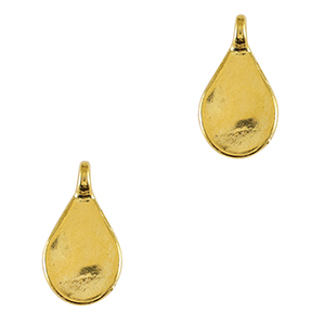 Bedels DQ metaal druppel Goud (nikkelvrij)