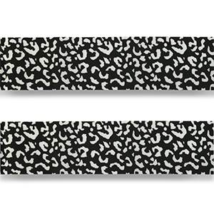 Bandana luipaard Black-white
