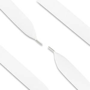 Trendy veters organza White