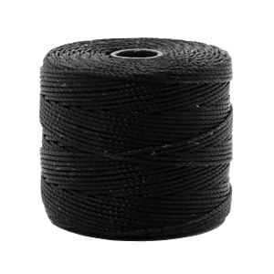 Nylon S-Lon draad 0.5mm Black