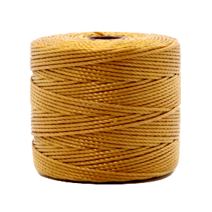 Nylon S-Lon draad 0.5mm Light bronze brown