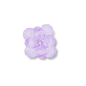 Top facet hangers bloem Transparent lilac