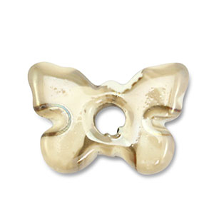 DQ Grieks keramiek kralen vlinder Beige-brown