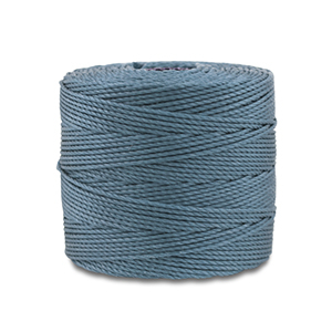 Nylon S-Lon draad 0.5mm Dark blue grey