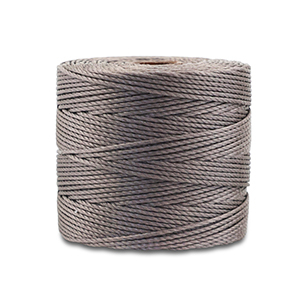 Nylon S-Lon draad 0.5mm Silver grey