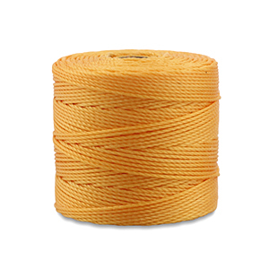 Nylon S-Lon draad 0.5mm Marigold