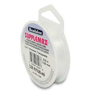 Beadalon rijgdraad Supplemax 0.25mm Clear