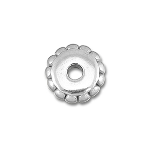 Roestvrij stalen (RVS) Stainless steel kralen spacer 5mm Silver