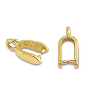 Roestvrij stalen (RVS) Stainless steel onderdelen buighanger voor bedel Gold