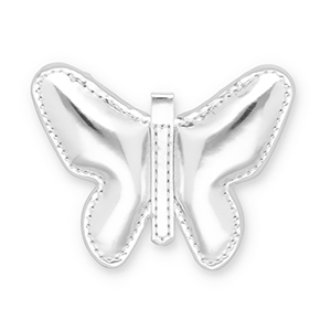 Statement hangers vlinder Silver