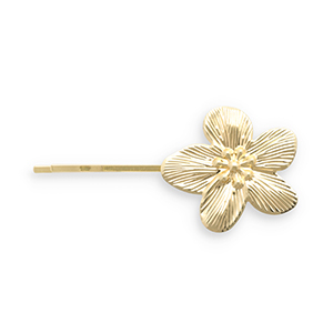 Haaraccessoires schuifspeld bloem Gold