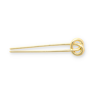 Haaraccessoires Franse haarspeld knoop Gold