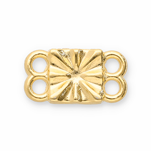 Bedels DQ metaal tussenstuk Goud (nikkelvrij)