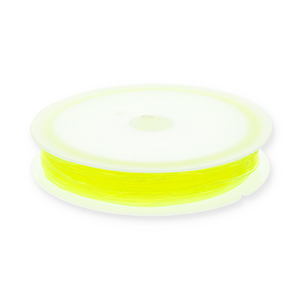 Elastiek rijgdraad 0.8mm Neon yellow