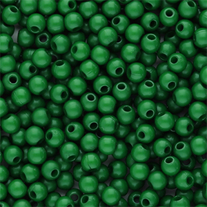 4 mm acryl kralen shiny Green