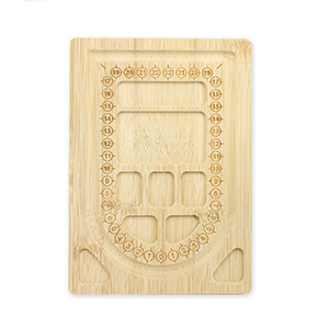 Sieraden rijgbord hout Natural (natuurlijke kleur van het hout)