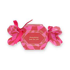 BY31&reg; Sieraden (cadeau) doosje snoepje "Something just for you" Red-pink-gold-magenta pink