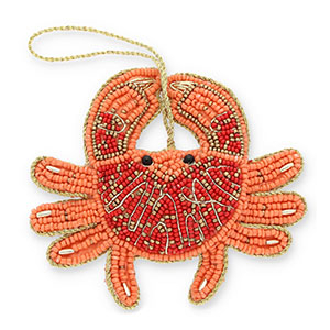Trendy hangers krab Coral orange-red-gold