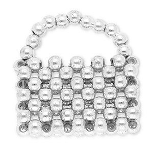 Statement hangers handtas Silver