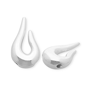 Bedels DQ&reg; metaal Antiek zilver (nikkelvrij)