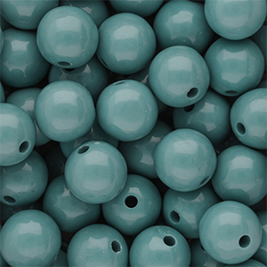 14 mm DQ acryl kralen shiny Cameo blue 15-4414 TCX