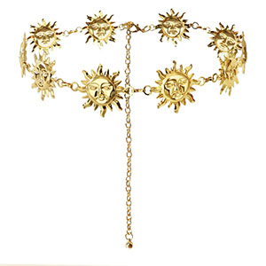 Heupkettingen zon Gold