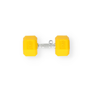 Statement hangers dumbell "10kg" Dark yellow-silver