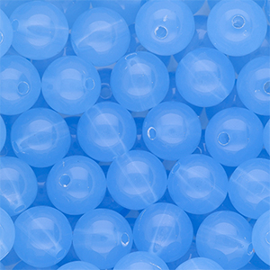14 mm DQ&reg; acryl kralen shiny Blue