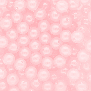 10 mm DQ&reg; acryl kralen shiny Light pink