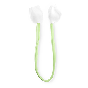 Statement hangers tulp shiny Light green- white