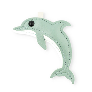 Statement hangers dolfijn Greenish grey-white-black