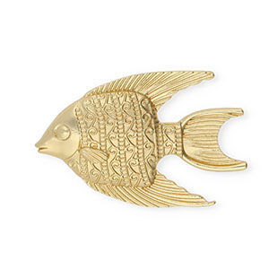 Broches vis Gold