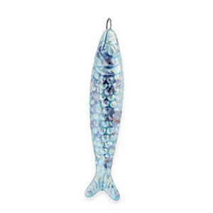 DQ&reg; Grieks keramiek hangers sardine Blue
