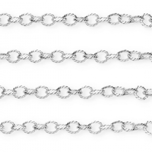 Roestvrij stalen (RVS) Stainless steel onderdelen jasseron ankerschakel Silver