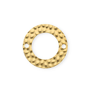 Roestvrij stalen (RVS) Stainless steel onderdelen tussenstuk rond Gold