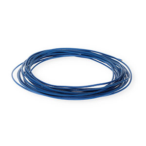 leer rond 1,5mm Dark blue