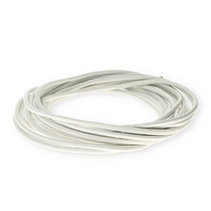 leer rond 3mm White