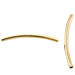 Onderdelen DQ metaal tube 2.5x35mm Gold 