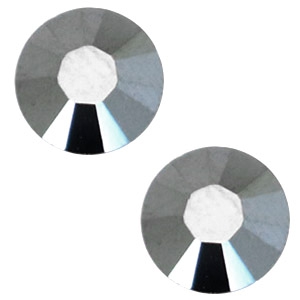 Swarovski Elements SS20 flat back (4.7mm) Jet hematite zwart