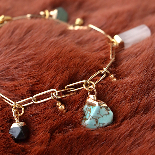 Ga aan de slag met deze nieuwe collectie mooie natuursteen hangers