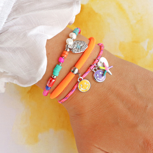 Zo verwerk je deze rvs bedels in armbanden en oorbellen