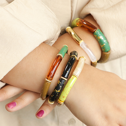 Aan de slag met acryl kralen tubes