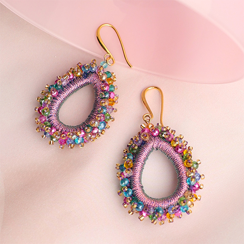 Get creative met top facet hangers druppel met koord