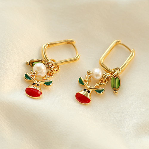 Ontwerp prachtige kerst sieraden met metalen bedels TQ