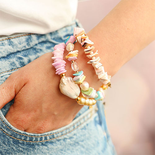 Maak unieke sieraden met onze nieuwe schelp kralen