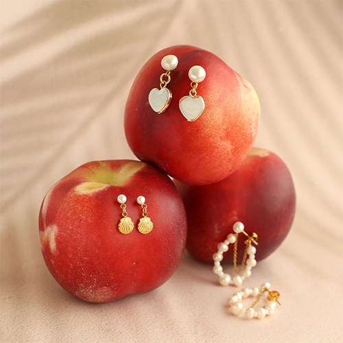 Mix and match met roestvrij stalen zoetwaterparel oorstekers