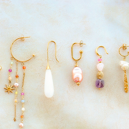 Maak prachtige oorbellen met rvs onderdelen