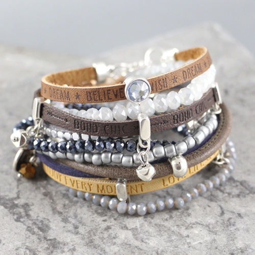 Maak hippe armbanden met 5mm imi quote leer!
