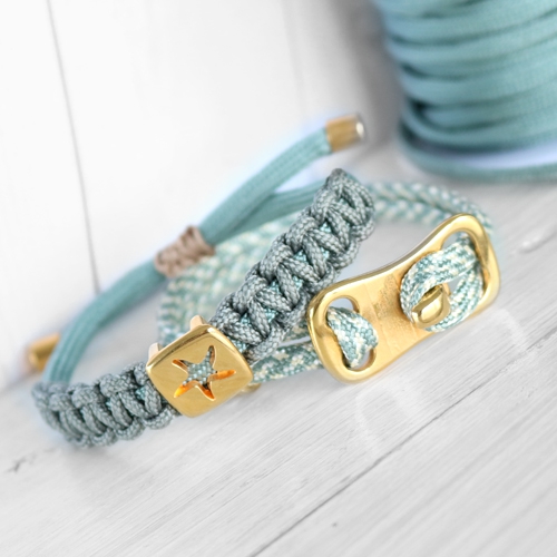 ❤ Sieraden van Surfkoord met onderdelen van DQ metaal en nog veel meer . ❤