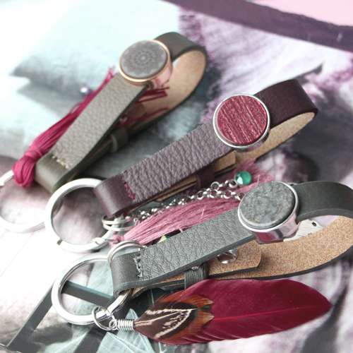 Maak trendy sleutelhangers van Cuoio, voor jezelf of als cadeautje!